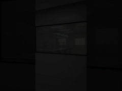 Geheizter Smart PDLC Film Wechselbarer Datenschutz Glas Energiestärker Atomisierter